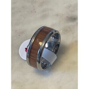 mens stainless steel wedding band style ring 9